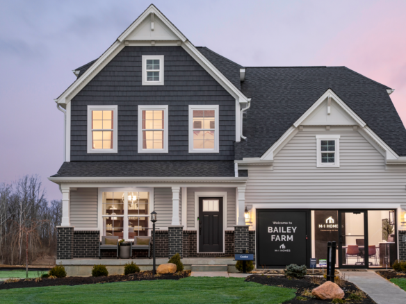 The Bailey Farm built by MI Homes