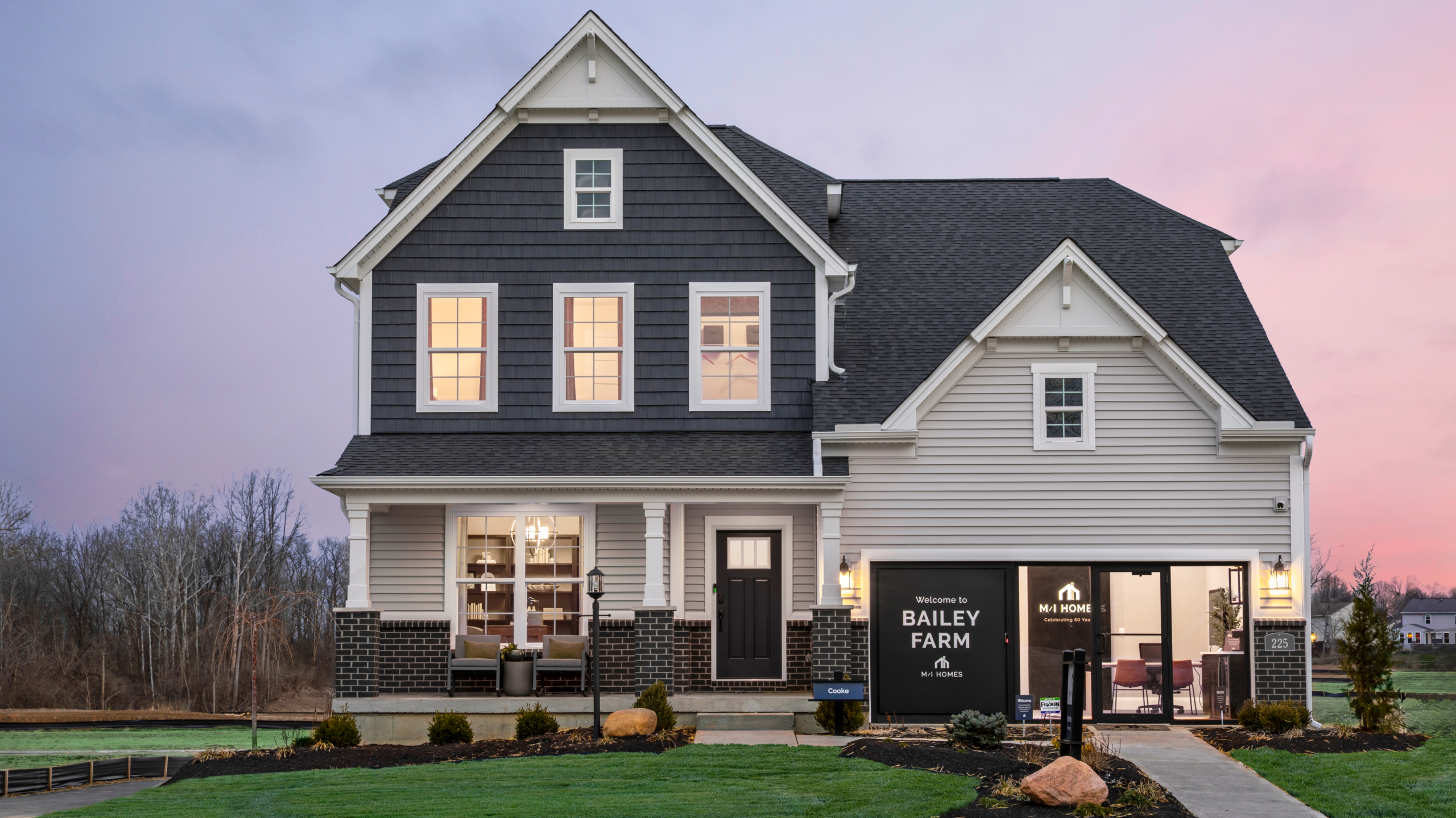 The Bailey Farm built by MI Homes